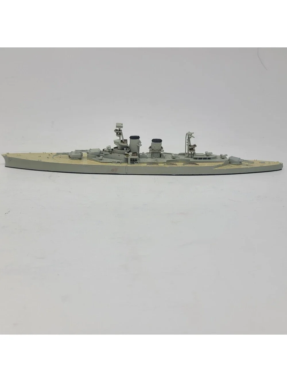 Navis 122 HMS Renown 1916 Royal Navy Battle Ship Metal Waterline Model Ship